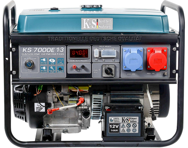 Бензиновий генератор KS 7000E-1/3