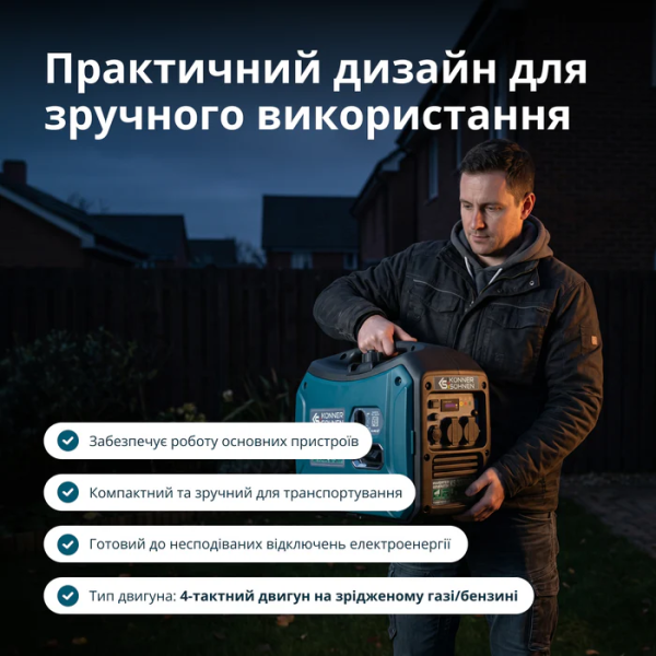 Інверторний генератор KS 3000iG S