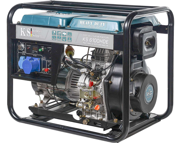 Дизельний генератор KS 6100HDE (Euro V)