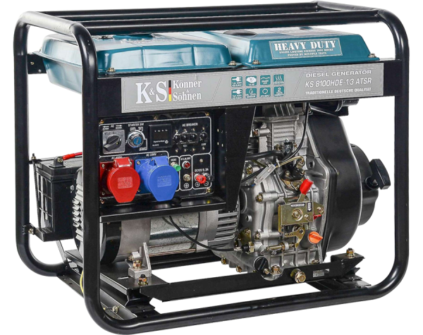 Дизельний генератор KS 8100HDE-1/3 ATSR (Euro V)