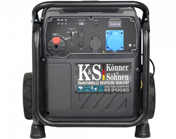 Інверторний газобензиновий генератор KS 8100iEG