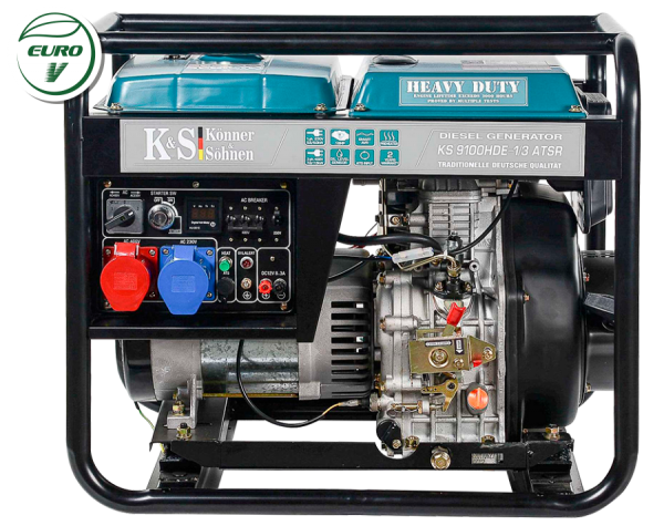 Дизельний генератор KS 9100HDE-1/3 ATSR (Euro V)