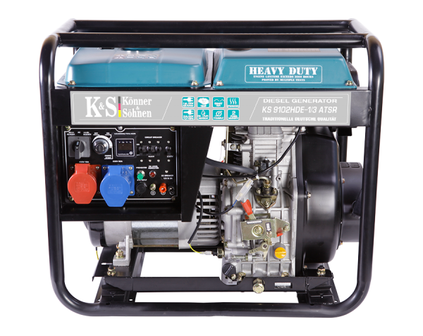 Дизельний генератор KS 9102HDE-1/3 ATSR (Euro ІІ)