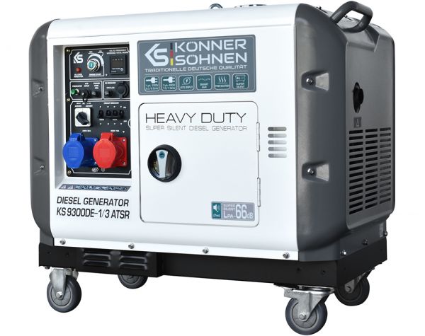 Дизельний генератор KS 9300DE-1/3 ATSR
