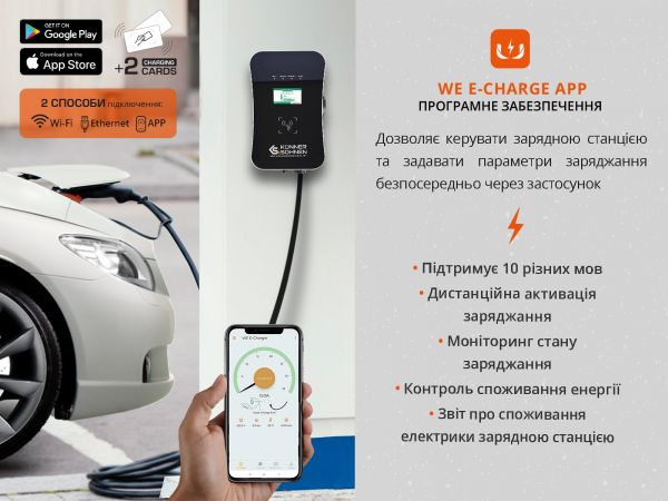 Станція для зарядки електромобілів KS X32/1