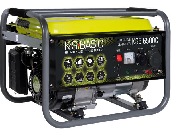 Бензиновий генератор KSB 6500C
